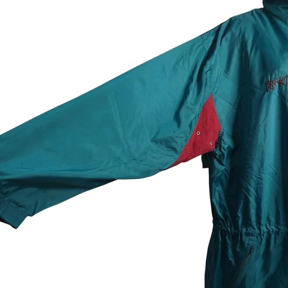 Vintage 90s Reebok Men's 1/4 Zip Hooded Pullover Windbreaker Jacket Size XL